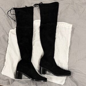 Stuart Weitzman Black Over the Knee Boots